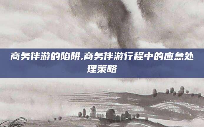 中山商务伴游的陷阱,商务伴游行程中的应急处理策略
